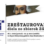 Zreštaurované diela v r. 2021 zo zbierok ZGJM