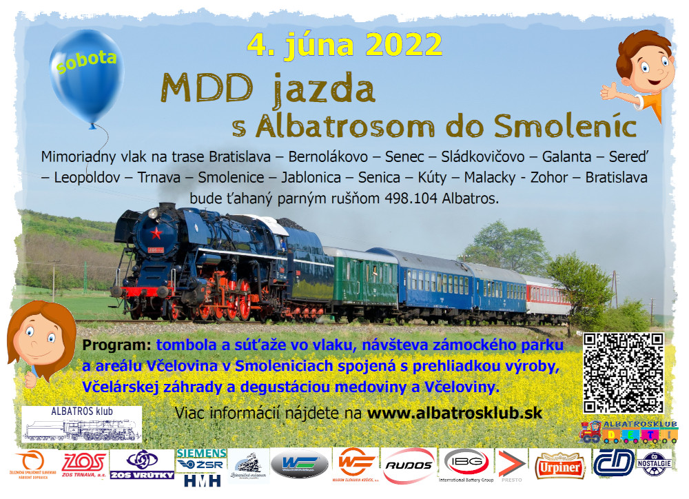 MDD jazda Albatrosom do Smoleníc